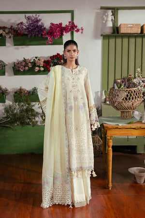 3 PIECE EMBROIDERED LAWN - SEREN (Luxury Lawn) - NEW NAMAL PRET