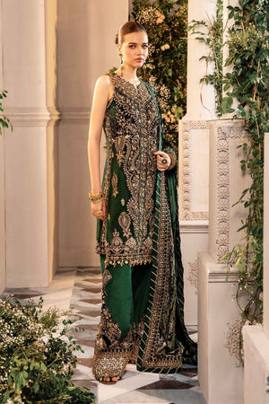 3 Piece Embroidered Organza Suit | BD - 2904 - NEW NAMAL PRET