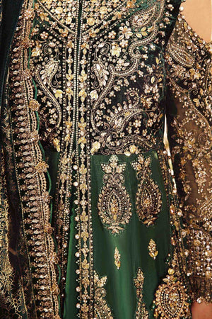 3 Piece Embroidered Organza Suit | BD - 2904 - NEW NAMAL PRET