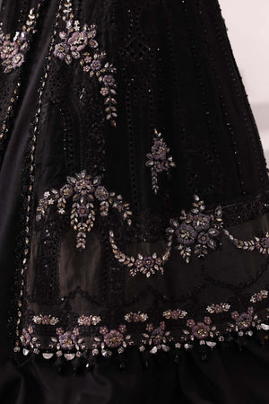3 Piece Unstitched Embroidered Organza Suit | BD - 3004 - NEW NAMAL PRET