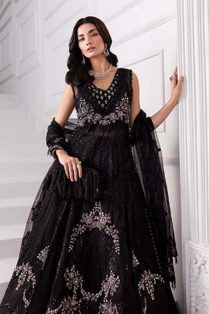 3 Piece Unstitched Embroidered Organza Suit | BD - 3004 - NEW NAMAL PRET