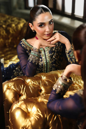 4 - PC Charizma Unstitched Luxury Collection DJW5 - 01 - Namal Pret