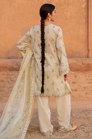 CITRINE AURA - 3PC PRINTED LAWN SUIT - NEW NAMAL PRET