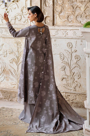 DESERT TAUPE - 3PC JACQUARD SUIT - NEW NAMAL PRET