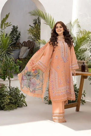 Design 7A Vital 2025 Stitched - NEW NAMAL PRET