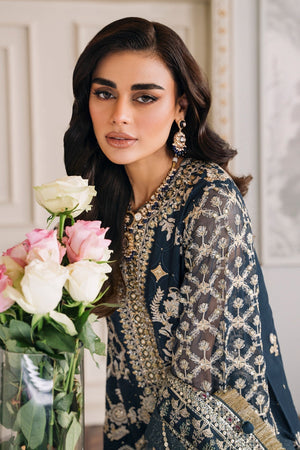 EMBROIDERED CHIFFON CH12 - 01 - NEW NAMAL PRET