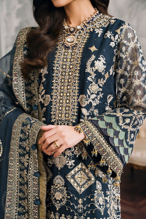 EMBROIDERED CHIFFON CH12 - 01 - NEW NAMAL PRET