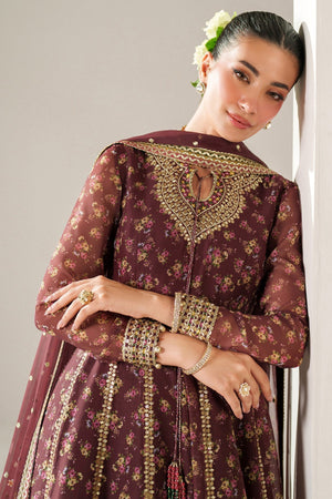 EMBROIDERED CHIFFON UC - 3092 - Namal Pret