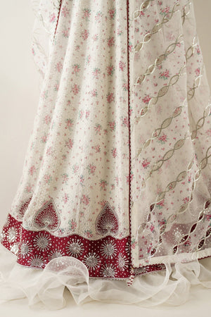 EMBROIDERED CHIFFON UC - 3094 - Namal Pret