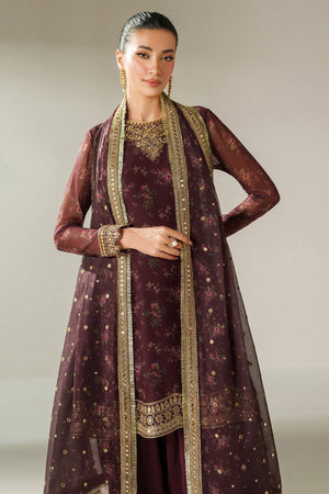 EMBROIDERED CHIFFON UC - 3096 - Namal Pret