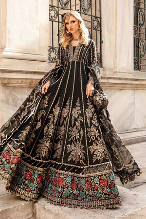 Embroidered Cotton Satin Suit | CST - 806 - NEW NAMAL PRET