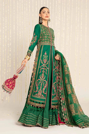 Embroidered Cotton Satin Suit | CST - 811 - NEW NAMAL PRET