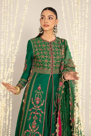 Embroidered Cotton Satin Suit | CST - 811 - NEW NAMAL PRET