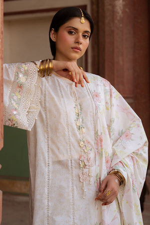 FLORAL GARLAND - 3PC PRINTED LAWN SUIT - NEW NAMAL PRET