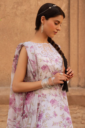 LILAC HINT - 3PC PRINTED LAWN SUIT - NEW NAMAL PRET