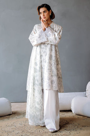 MESH BLOOM - 3PC PRINTED LAWN SUIT - NEW NAMAL PRET