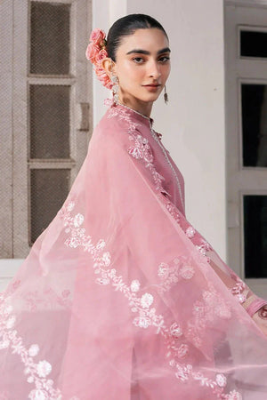 ROUGE TAN - 3 PC DYED LAWN SUIT - NEW NAMAL PRET