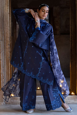 STAR GAZE - 3PC EMBROIDERED LAWN SUIT - NEW NAMAL PRET