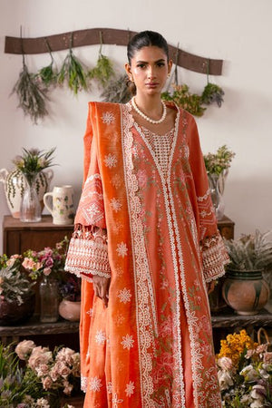 3 PIECE EMBROIDERED LAWN - ESMA (Luxury Lawn) - NEW NAMAL PRET