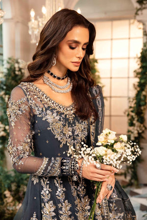 3 Piece Embroidered Organza Suit | BD - 2901 - NEW NAMAL PRET