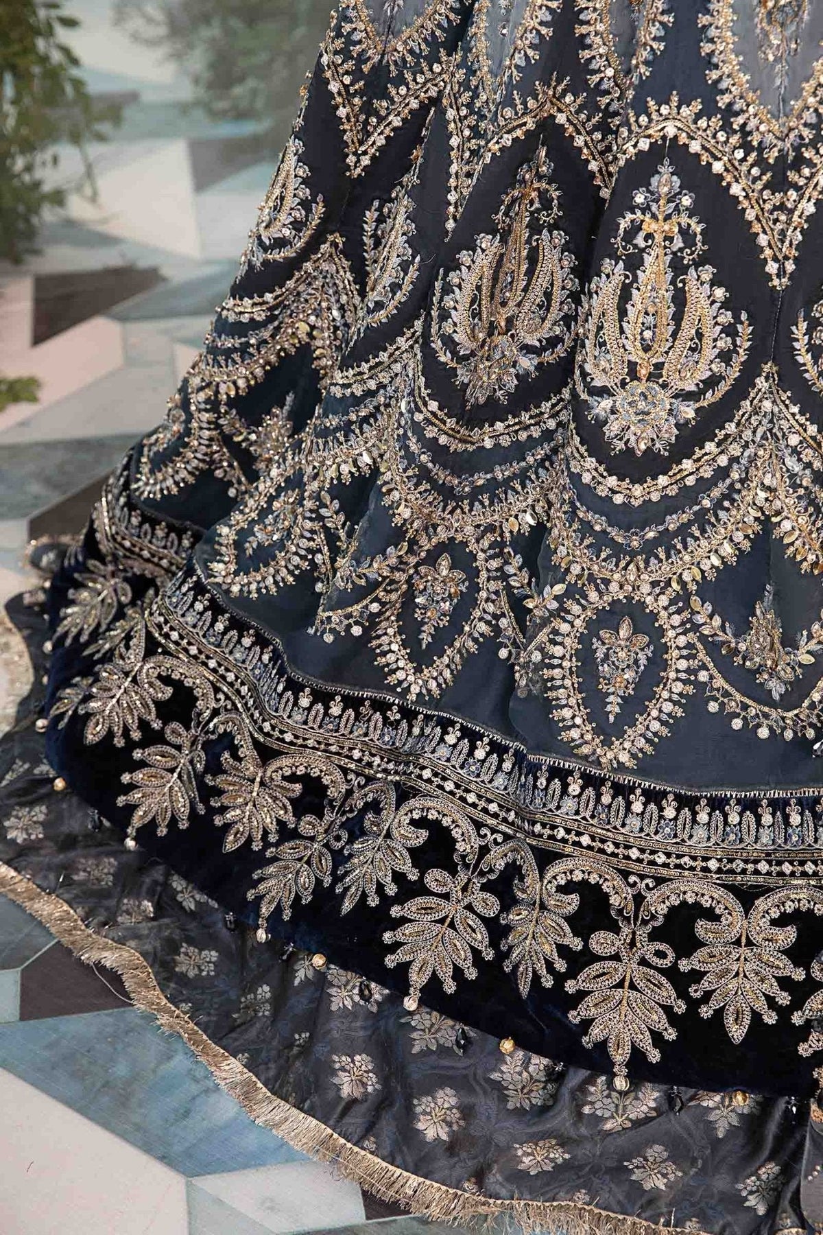 3 Piece Embroidered Organza Suit | BD - 2901 - NEW NAMAL PRET