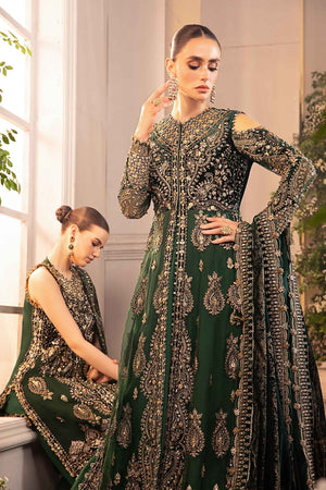 3 Piece Embroidered Organza Suit | BD - 2904 - NEW NAMAL PRET