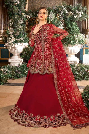 3 Piece Embroidered Organza Suit | BD - 2908 - NEW NAMAL PRET