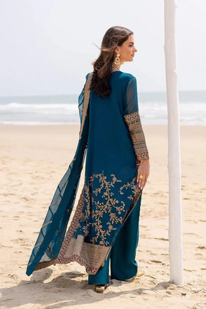 3 Piece Embroirdered Chiffon Aadhya - FW40052 - NEW NAMAL PRET