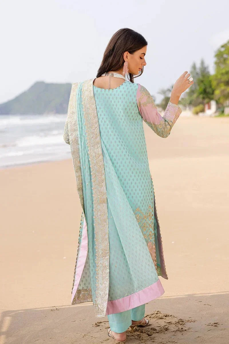 3 Piece Embroirdered Chiffon Aarohi - FW40056 - NEW NAMAL PRET