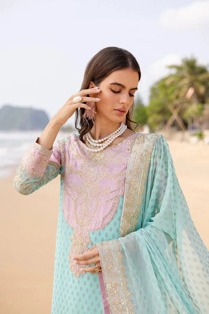 3 Piece Embroirdered Chiffon Aarohi - FW40056 - NEW NAMAL PRET