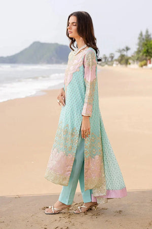 3 Piece Embroirdered Chiffon Aarohi - FW40056 - NEW NAMAL PRET