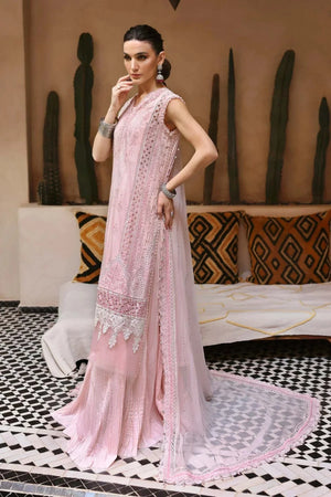3 Piece stitched Embroidered Lawn Suit | D - 2511 - A - NEW NAMAL PRET