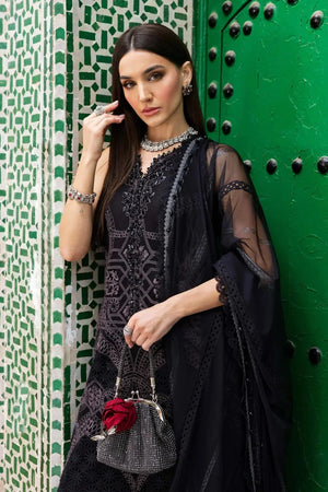 3 Piece stitched Embroidered Lawn Suit | D - 2512 - B - NEW NAMAL PRET