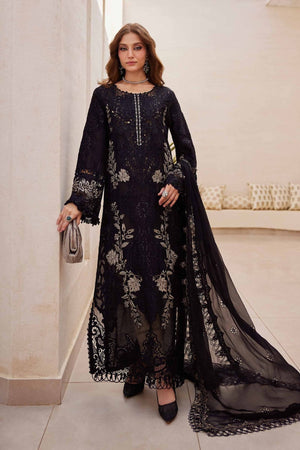 3 Piece Unstitched Embroidered Paper Cotton Suit | EID LAWN - 25 - 03 - NEW NAMAL PRET