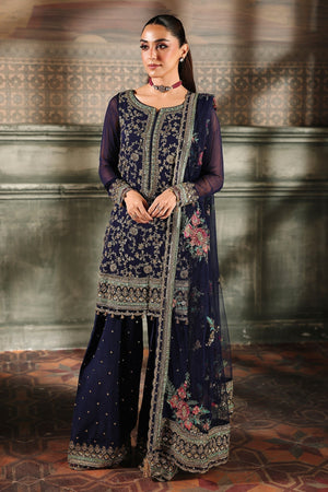 4 - PC Charizma Unstitched Luxury Collection DJW5 - 01 - Namal Pret