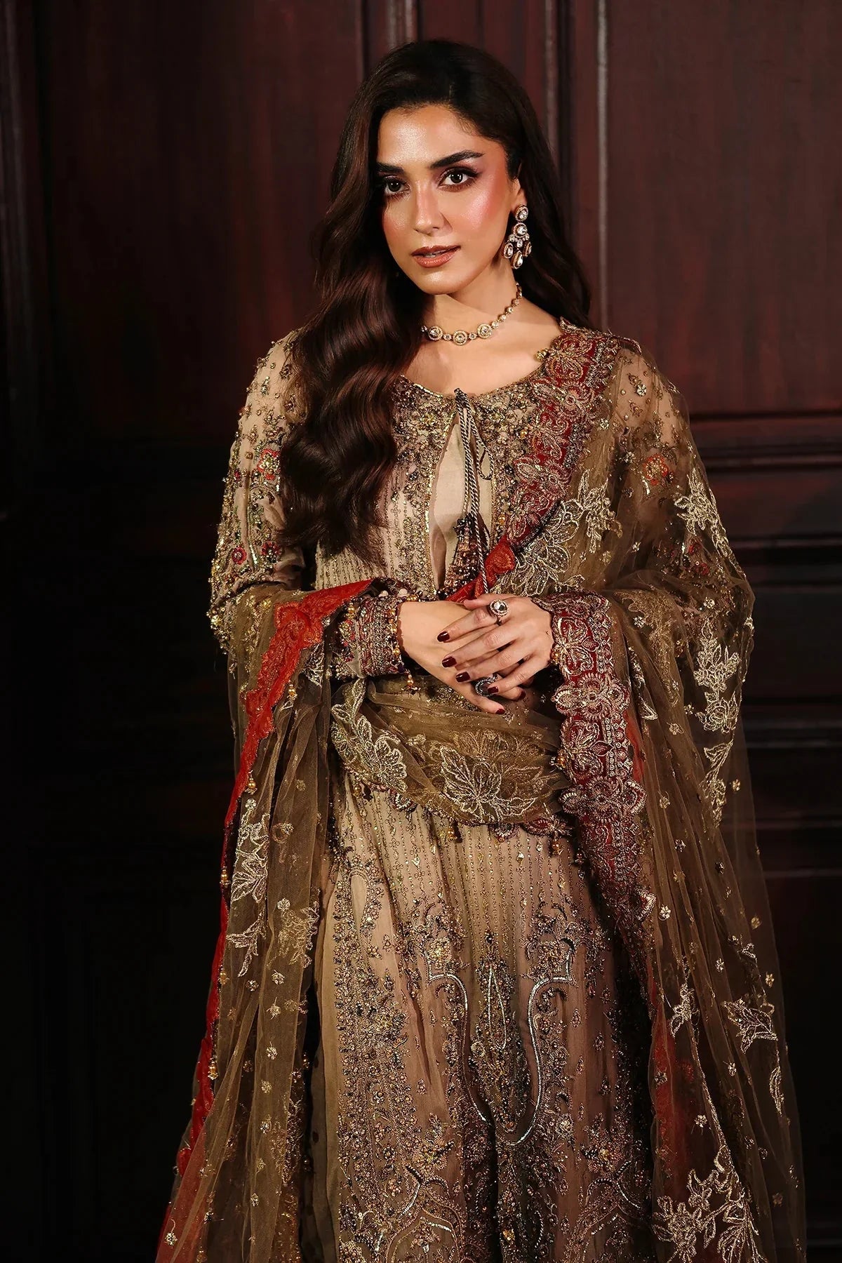 4 - PC Charizma Unstitched Luxury Collection DJW5 - 02 - Namal Pret