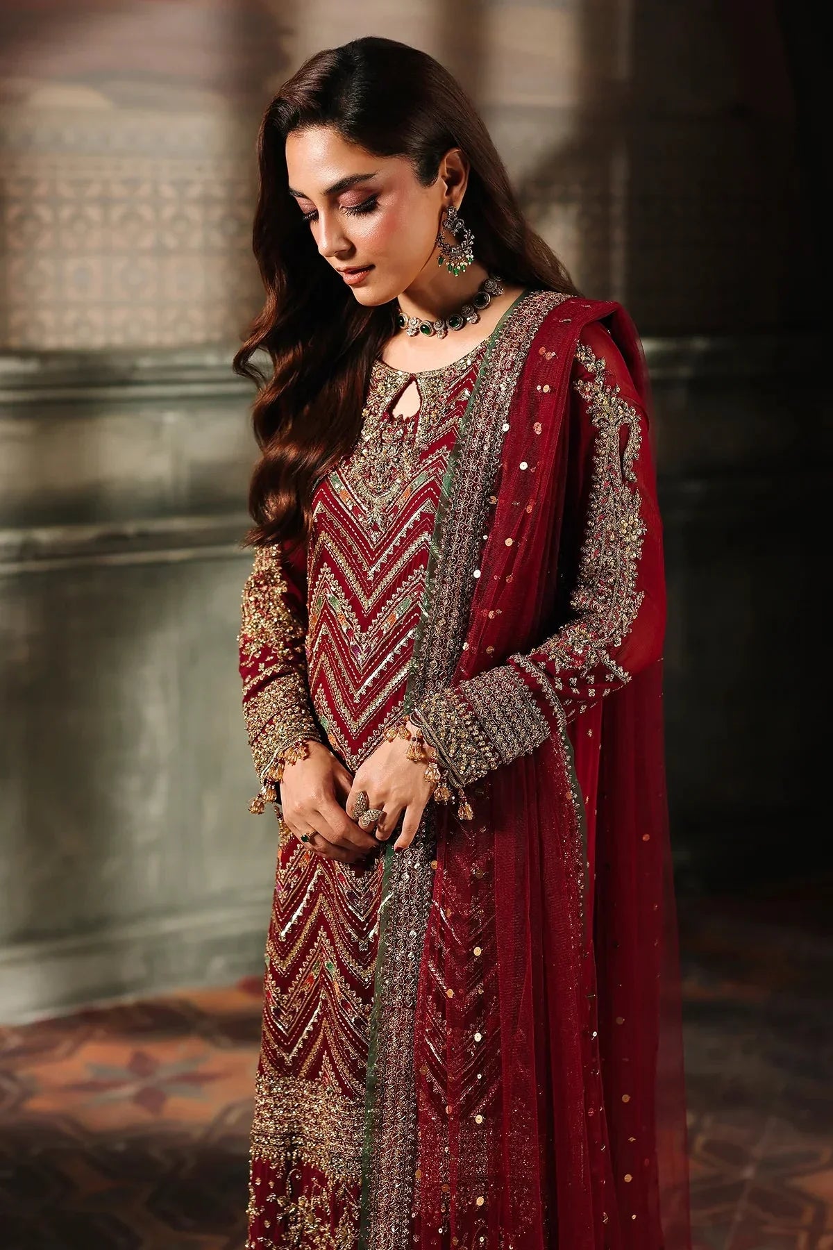 4 - PC Charizma Unstitched Luxury Collection DJW5 - 03 - Namal Pret