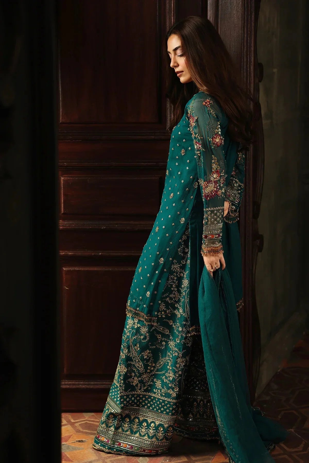 4 - PC Charizma Unstitched Luxury Collection DJW5 - 04 - Namal Pret