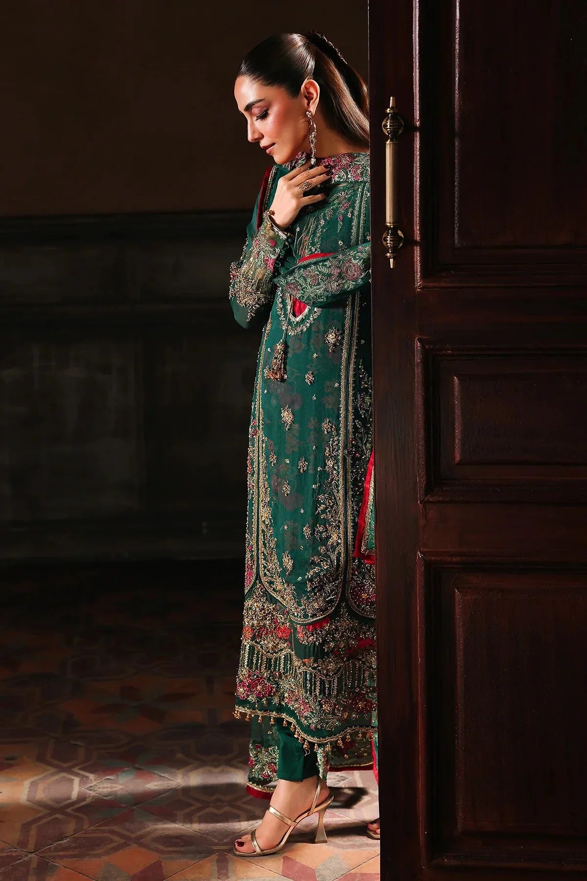 4 - PC Charizma Unstitched Luxury Collection DJW5 - 06 - Namal Pret