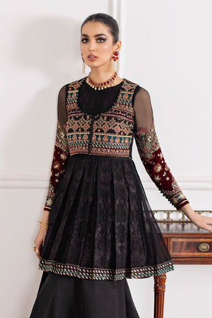 EMBROIDERED CHIFFON CH09 - 04 - NEW NAMAL PRET