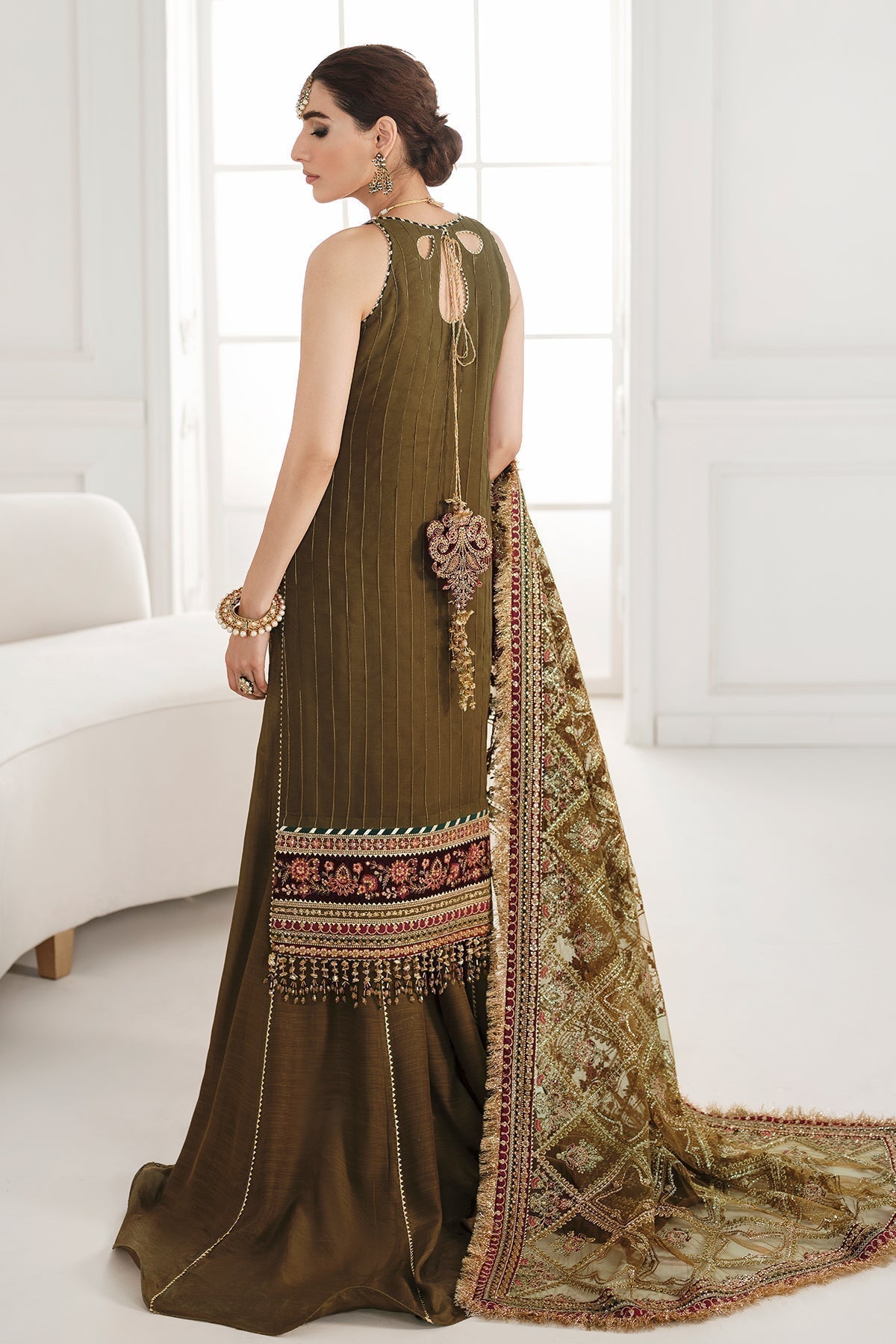 EMBROIDERED CHIFFON CH10 - 06 - NEW NAMAL PRET