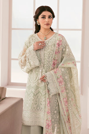 EMBROIDERED CHIFFON CH11 - 01 - NEW NAMAL PRET