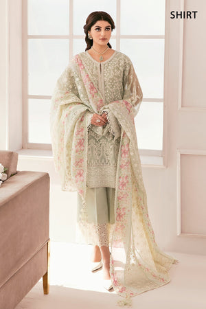 EMBROIDERED CHIFFON CH11 - 01 - NEW NAMAL PRET