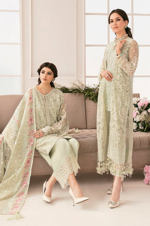 EMBROIDERED CHIFFON CH11 - 01 - NEW NAMAL PRET