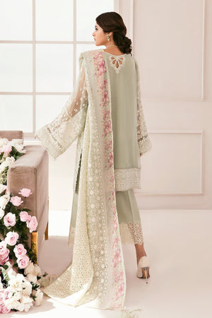 EMBROIDERED CHIFFON CH11 - 01 - NEW NAMAL PRET