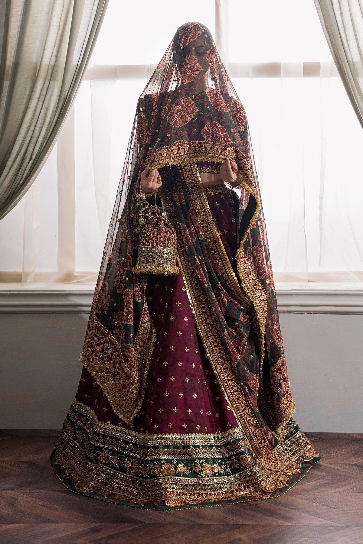 EMBROIDERED CHIFFON CH12 - 03 - NEW NAMAL PRET