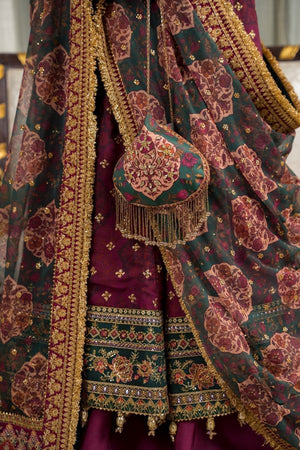 EMBROIDERED CHIFFON CH12 - 03 - NEW NAMAL PRET