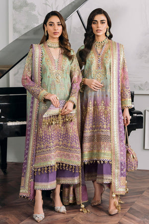 EMBROIDERED CHIFFON CH12 - 08 - NEW NAMAL PRET
