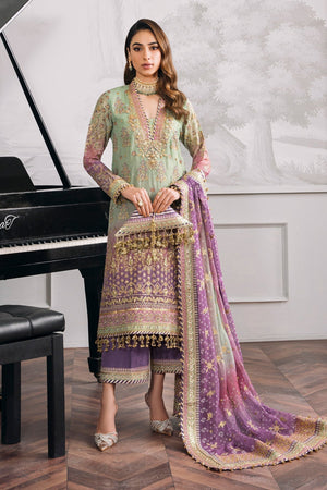 EMBROIDERED CHIFFON CH12 - 08 - NEW NAMAL PRET