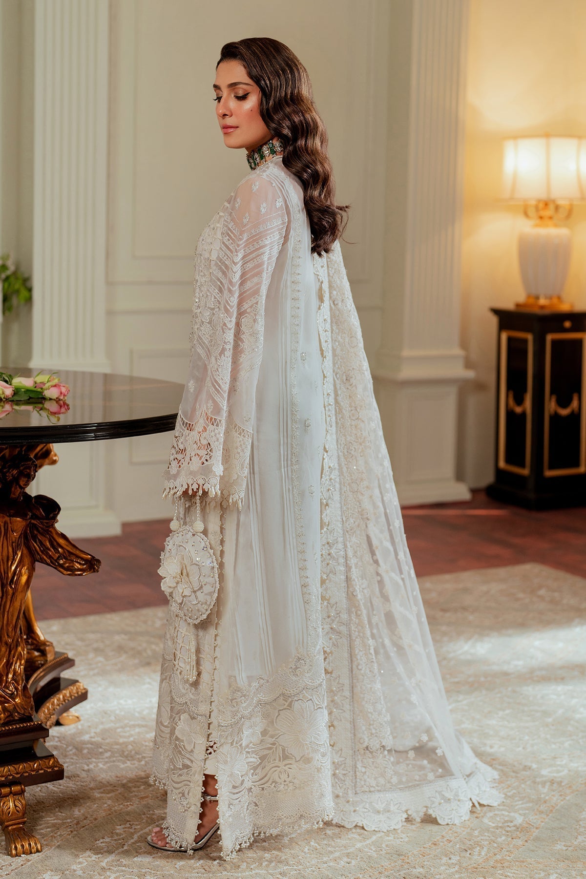 EMBROIDERED CHIFFON CH13 - 02 - NEW NAMAL PRET